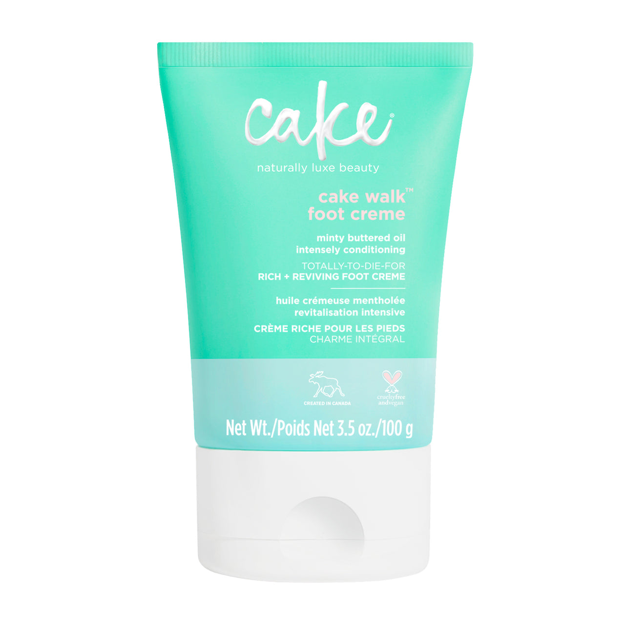 Cake Walk Rich & Reviving Foot Pretty Crème, 100 mL